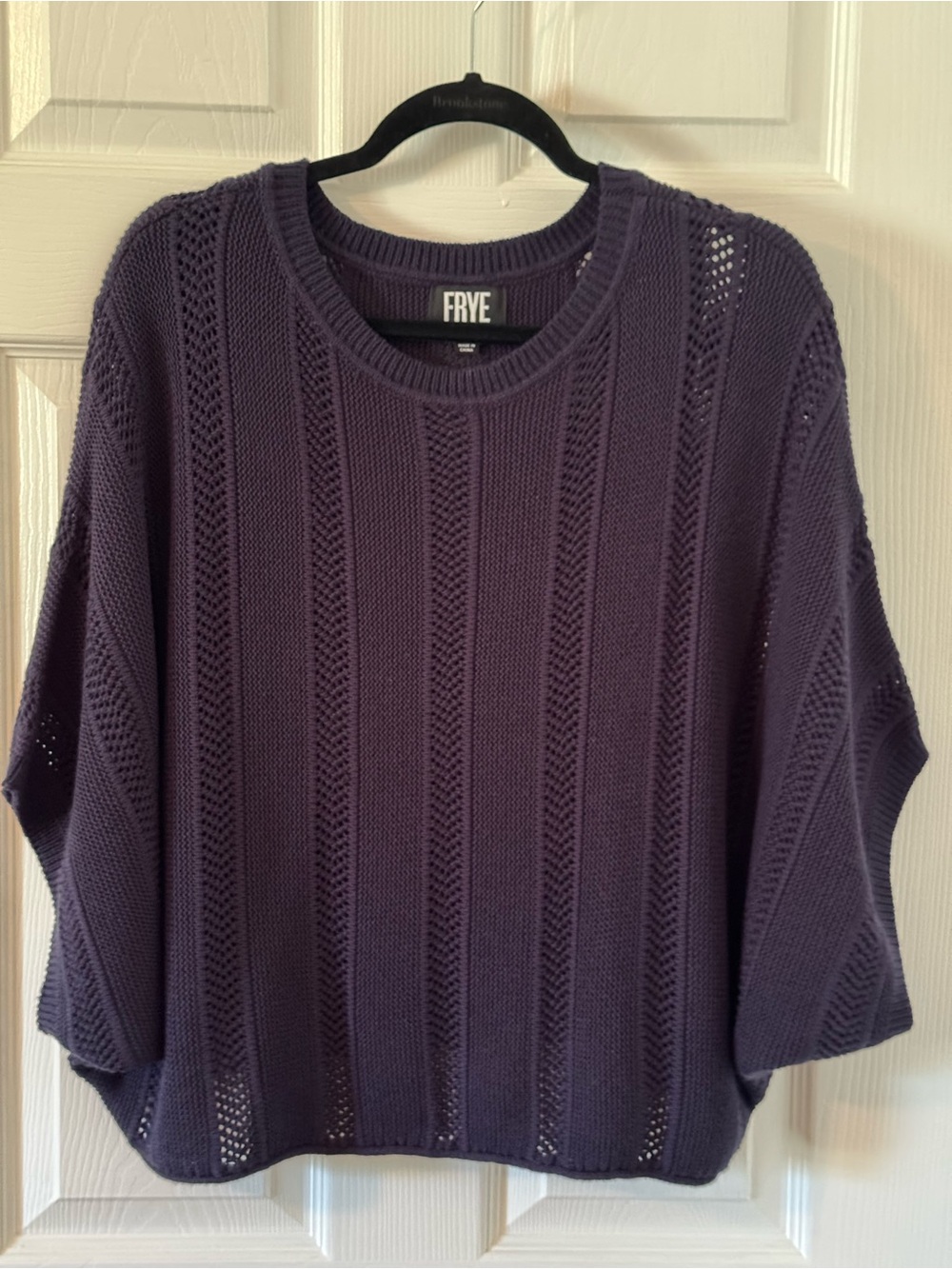 Frye Navy Blue Sweater Top